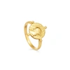 MISSOMA LUCY WILLIAMS GOLD BEADED COIN RING,RC G R5 NS H