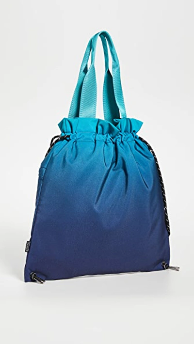 Andi The Cinch Bag In Blue Ombre