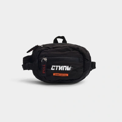 Heron Preston Ctnmb Print Belt Bag In Black