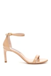 Stuart Weitzman Nunakedstraight Sandals In Bambina (beige)