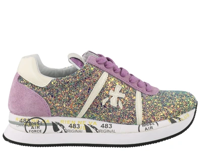 Premiata 4505 Conny Sneaker In Multicolour