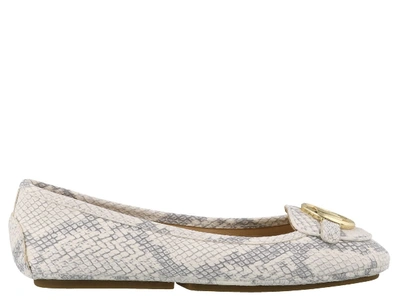 Michael Michael Kors Lillie Flats In Natural