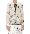 MIU MIU STARS DEGRADE PRINT SILK SHIRT,11198084