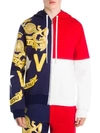 VERSACE COLORBLOCK TRACK JACKET,0400011833793