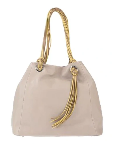 Roberta Gandolfi Handbag In Light Grey