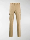 Burberry Cargo Trousers In Nude
