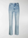 ALEXANDER WANG CULT FLEX DENIM JEANS,4DC120463114800445