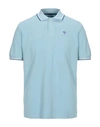 North Sails Polo Shirt In Sky Blue