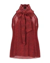 Philosophy Di Lorenzo Serafini Silk Top In Red
