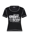Jeremy Scott T-shirts In Black