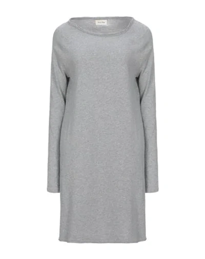 American Vintage Short Dress In Grey