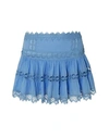 Charo Ruiz Mini Skirt In Sky Blue