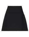 Red Valentino Knee Length Skirt In Black