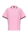 Fred Perry Polo Shirt In Pink