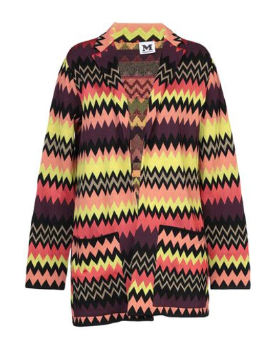 M Missoni Cardigan In Yellow