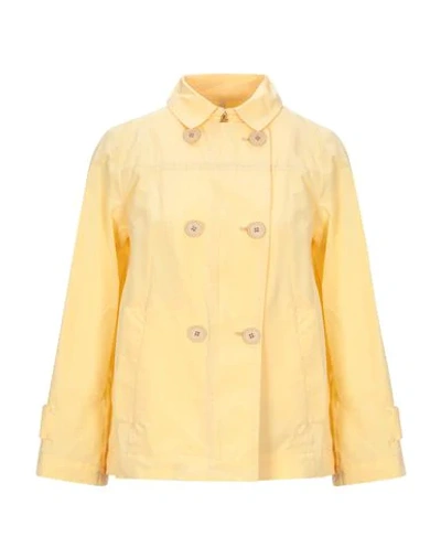 Geospirit Overcoats In Yellow