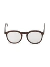 SAINT LAURENT 50MM ROUND OPTICAL GLASSES,0400011990047