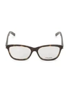 SAINT LAURENT 54MM SQUARE OPTICAL GLASSES,0400011723139