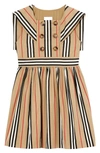 BURBERRY ORALIE ICON STRIPE SAILOR DRESS,8022510