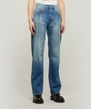 OUR LEGACY CREASED LINEAR CUT JEANS,5059419032954