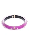 ALEXIS BITTAR STUDDED HINGE BRACELET,AB00B122007