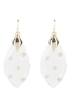 ALEXIS BITTAR ASTERIA NOVA SPIKE STUD DROP EARRINGS,AB94E047000