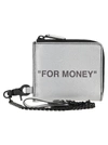 OFF-WHITE OFF WHITE QUOTE CHAIN WALLET,11198653