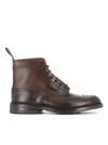 TRICKER'S LACE-UP BOOT STOW,11198658