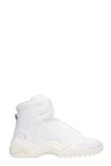 MAISON MARGIELA SNEAKERS IN WHITE LEATHER,11198912