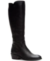 Frye Women's Carson Knee-high Leather Riding Boots In Black