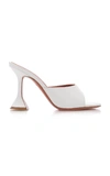 Amina Muaddi Lupita Slipper 70 In White