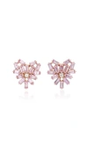 SUZANNE KALAN Angel 18K Rose Gold, Sapphire and Diamond Earrings,778500