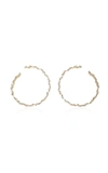 SUZANNE KALAN SPIRAL 18K YELLOW-GOLD HOOP EARRINGS,778508