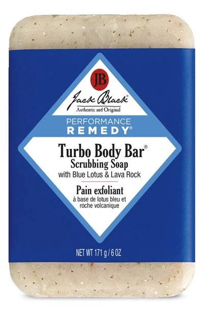 JACK BLACK TURBO BODY BAR SCRUBBING SOAP, 6 OZ,4043