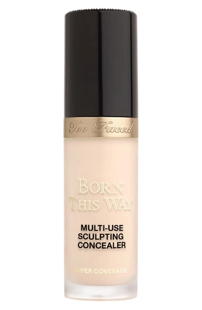 Too Faced Born This Way Super Coverage Multi-use Concealer Snow 0.45 oz / 13.5 ml