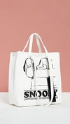 THE MARC JACOBS X PEANUTS THE TAG TOTE 27