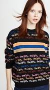 COACH 1941 RAINBOW HORSE AND CARRIAGE CREW NECK jumper