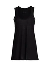 Atm Anthony Thomas Melillo Scoop Neck Jersey Tank Top In Black