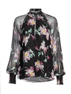 A.L.C Venetia High-Neck Floral Top