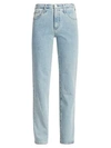 AG ALEXXIS MID-RISE STRAIGHT JEANS