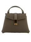 AGNONA POCHETTE GREY SHOULDER BAG,11199728