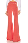 BALMAIN BUTTON EMBELLISHED FLARE PANT,BLMF-WP8