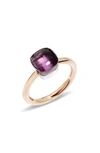 Pomellato Nudo Petit Ring In Rose Gold/ Amethyst