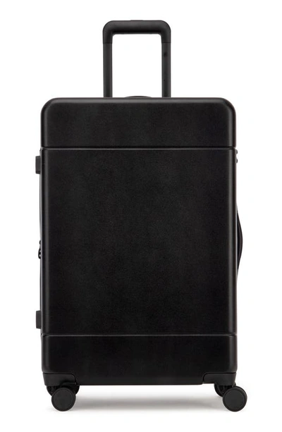 Calpak Medium Hue 26-inch Rolling Suitcase In Black