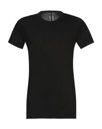 Rick Owens T-shirts In Black