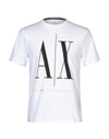 Armani Exchange T-shirts In White