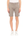 SUN 68 SUN 68 MAN SHORTS & BERMUDA SHORTS LIGHT BROWN SIZE 30 COTTON, ELASTANE,13396612UG 5