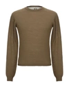 Rick Owens Sweater In Military Green
