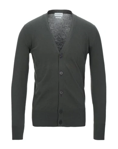 Ballantyne Cardigan In Military Green