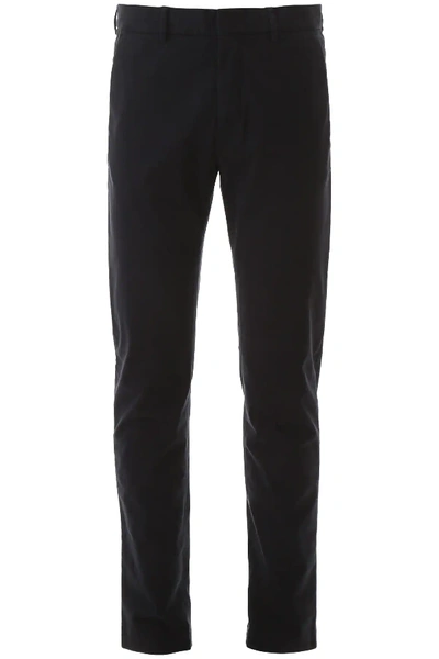 Z Zegna Chino Trousers In Blue